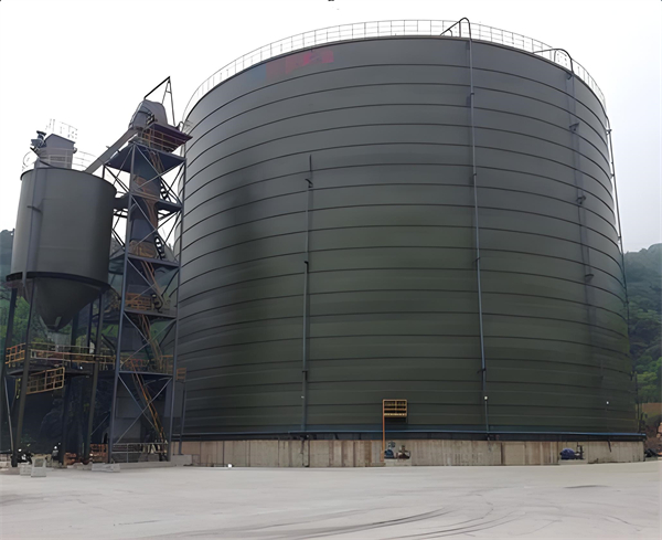 随州大型粉煤灰储存钢板库施工建造